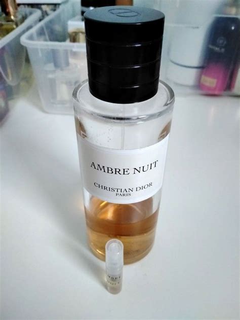 dior ambre nuit probe